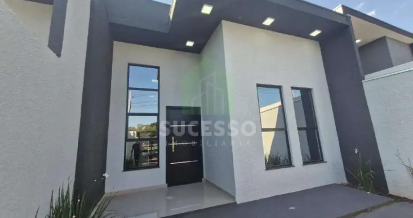 Casa no jardim veredas com 1 suíte e 2 quartos e sobra de terreno