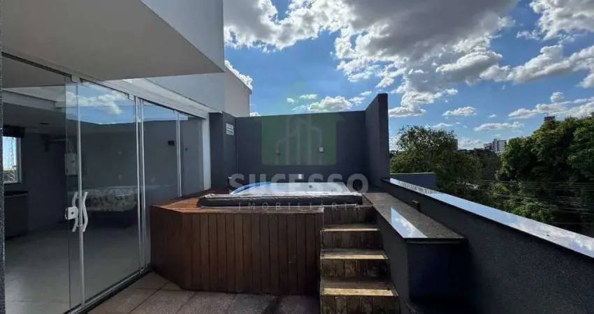 Triplex no maria luiza semi mobiliado, terraço com jacuzzi e espaço gourmet