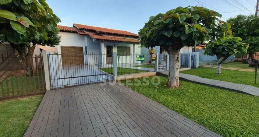 Casa em marechal cândido rondon com suíte, edícula e área gourmet