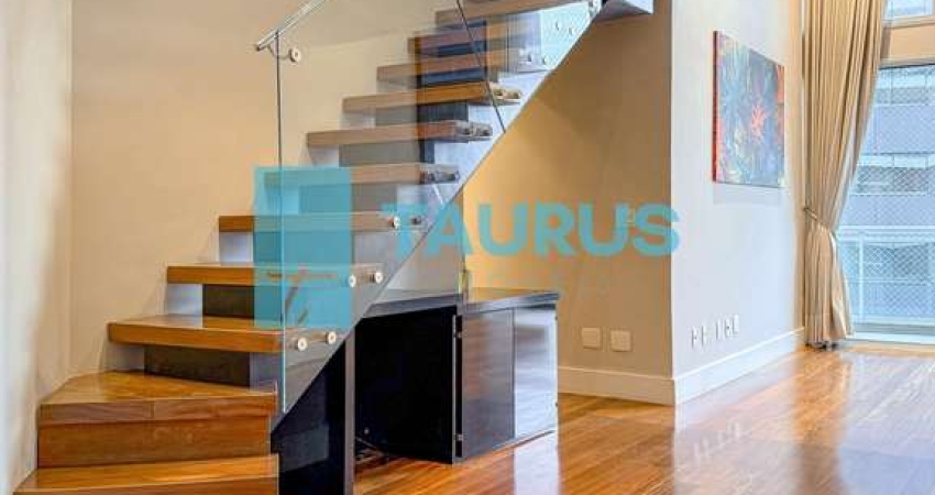 Apartamento duplex à venda, 3 quartos, 3 suítes, 2 vagas, 170m², no Brooklin, São Paulo.