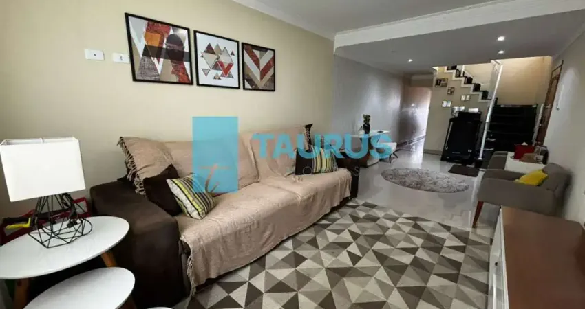 Sobrado à venda, 3 dormitórios, 2 vagas, 160m², Jardim Santa Cruz.