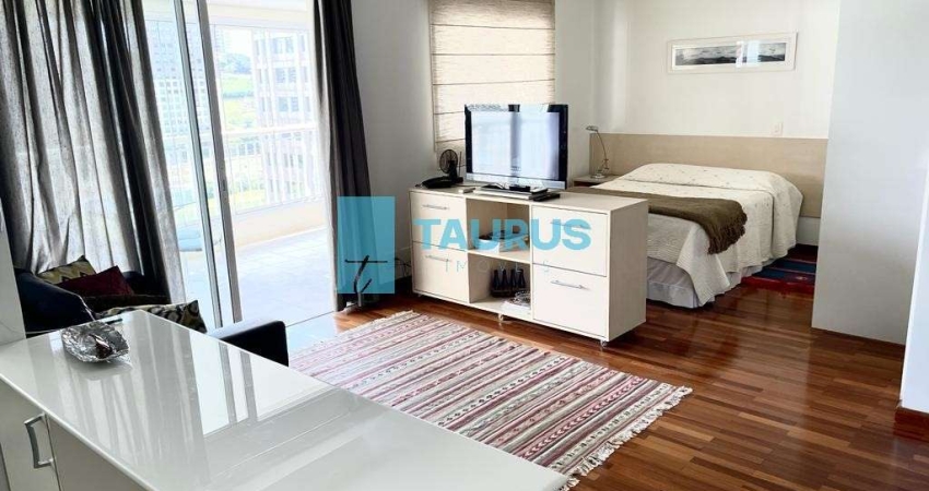 Apartamento à venda, 1 quarto, 1 vaga, 55m², no Brooklin, São Paulo.