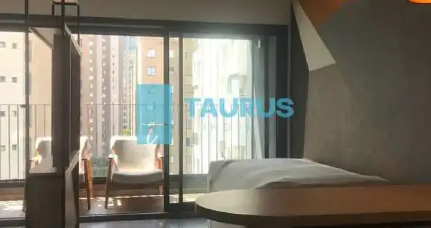 Apartameto para venda ou locação, 1 dormitório, 38m², mobiliado, Moema.