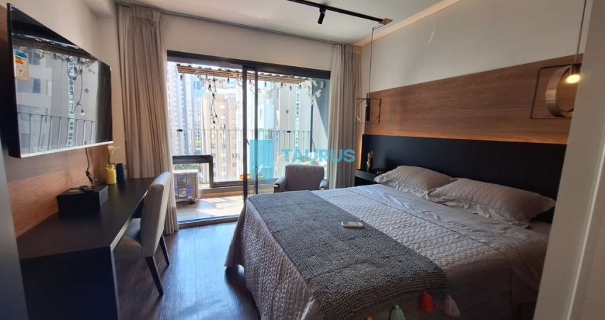 Studio para venda ou locação, 25m², Moema, São Paulo.