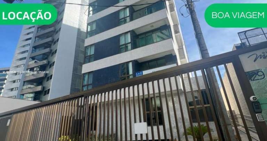 Flat para Locação em Recife, Boa Viagem, 1 dormitório, 1 banheiro, 1 vaga