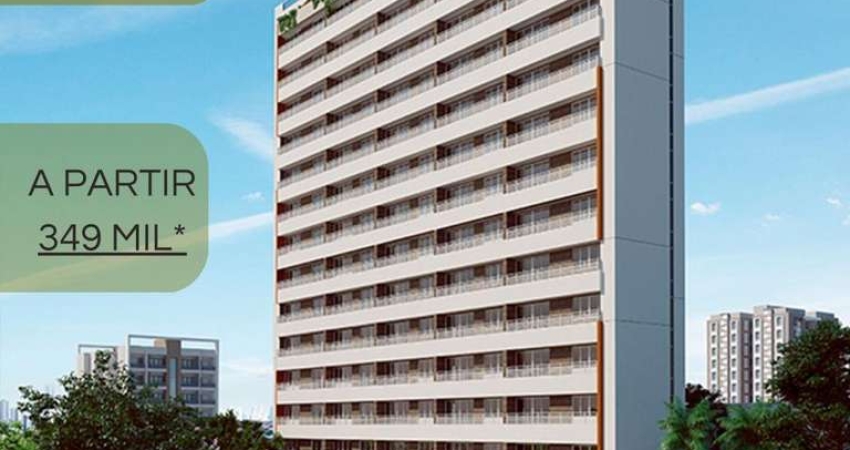 Apartamento para Venda em Recife, Espinheiro, 1 dormitório, 1 banheiro, 1 vaga