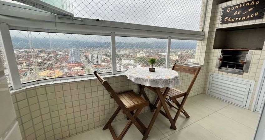Apartamento 01 dormitório - Mobiliado - Vista Mar - Bairro: Caiçara
