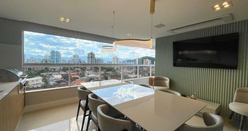 Apartamento 3 dormitórios  - Vista Livre - Mobiliado - Bairro:Canto do Forte