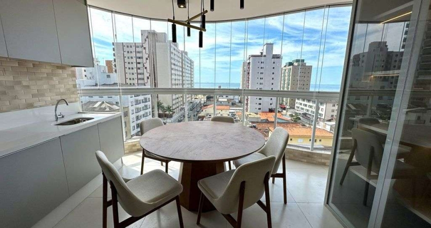 Apartamento 2 dormitórios  - Vista Mar - Mobiliado - Bairro: Guilhermina