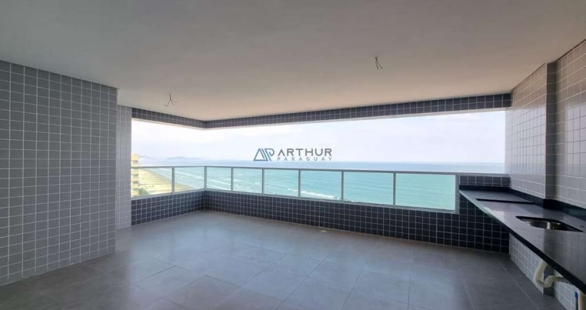 Apartamento na Praia Grande, Caiçara com 3 quartos, 2 suítes e 140m² privativos