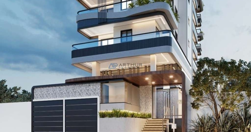Apartamento em Praia Grande, Guilhermina com 2 quartos, 2 suítes, 77m² úteis