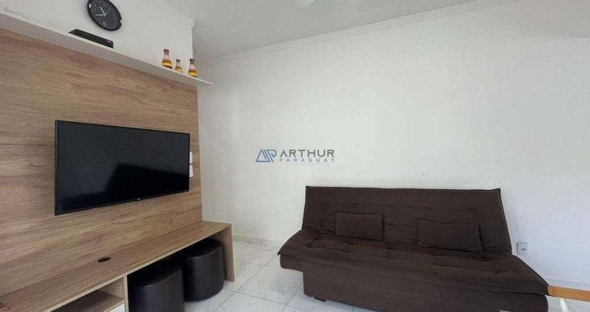 01 Dorm. - 01 Vaga - Mobiliado - Bairro: Guilhermina