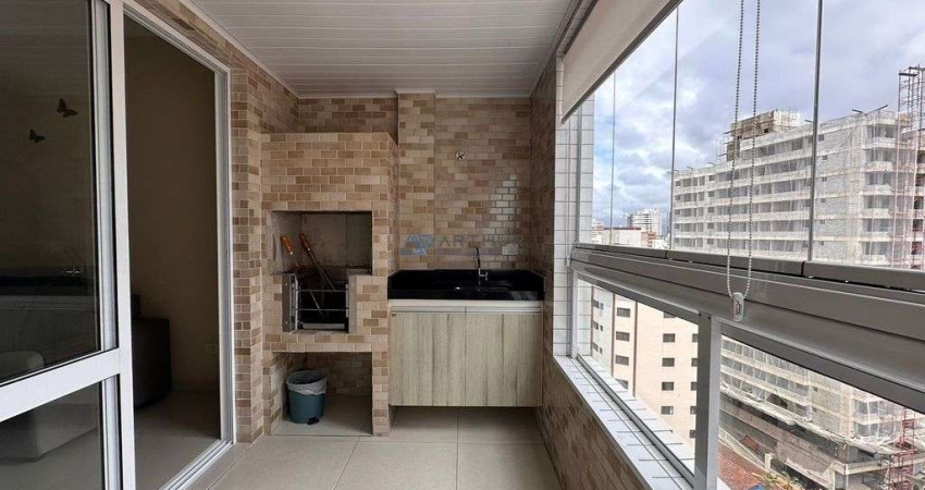 Comprar apartamento com lazer na Guilhermina Praia Grande