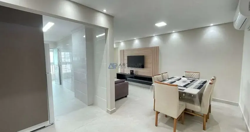 Apartamento com Vista para o Mar, Mobiliado, 02 Dormitórios, Lazer Completo