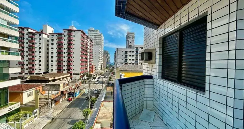 Apartamento à venda em Praia Grande, Frente rua, 2 dormitórios, 1 suíte.