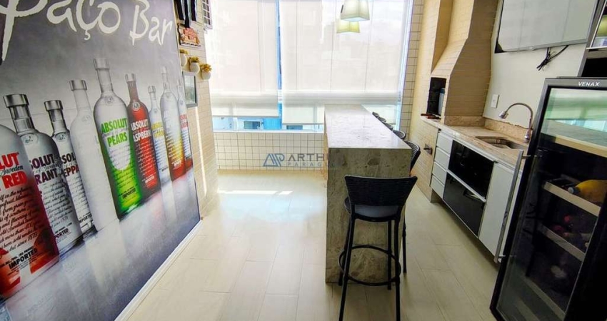 Apartamento à venda com 3 quartos em Praia Grande. Bairro Guilhermina.