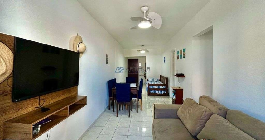 Apartamento à venda na Guilhermina em Praia Grande, 01 dormitório, 01 vaga