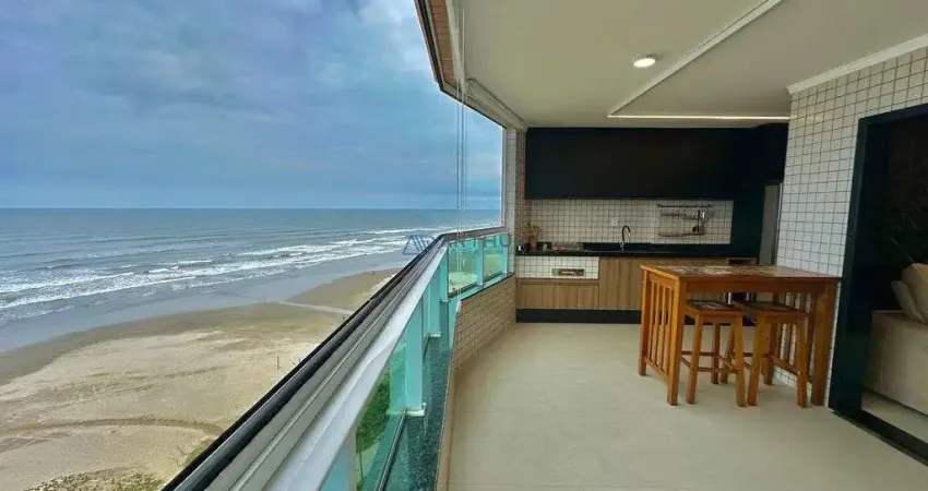 Apartamento Frente Mar à venda em Praia grande, 3 dormitórios e Lazer Completo
