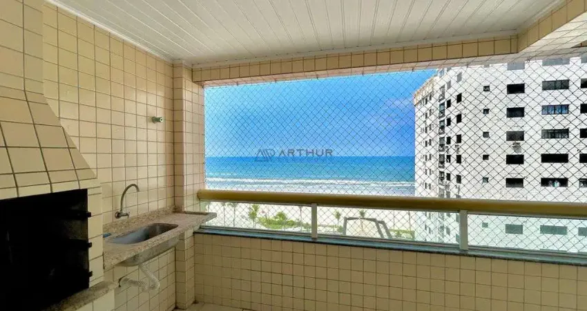 Apartamento à venda em Praia Grande com 3 suítes e 2 vagas e churrasqueira