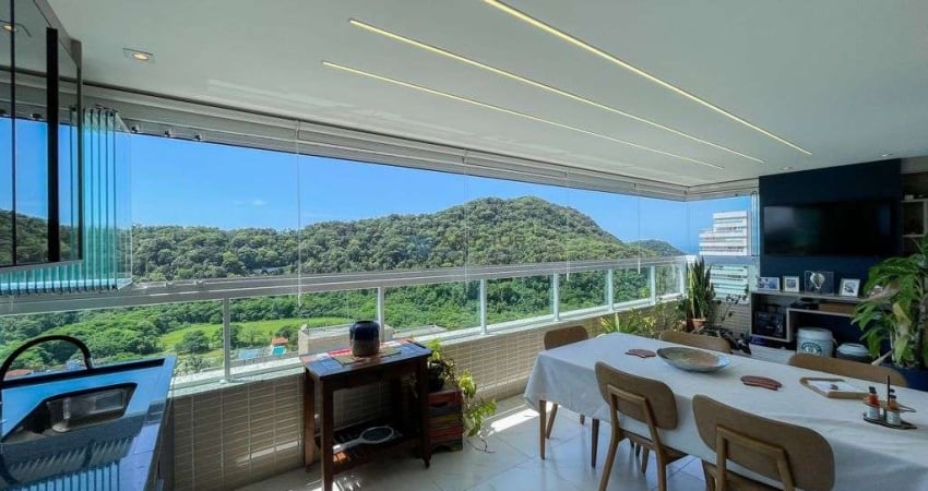 Apartamento  à Venda em Praia Grande com 4 quartos, 5 banheiros, 3 vagas e 168m²