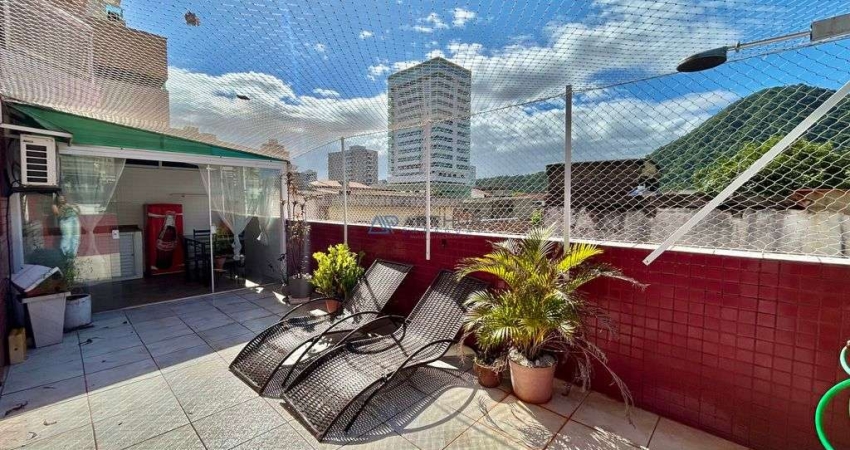 Apartamento Garden a venda em Praia Grande, 02 dormitórios, mobiliado 400m praia