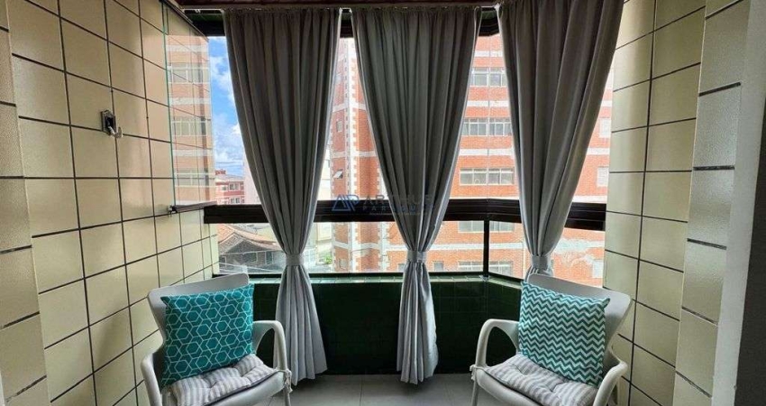 Apartamento à venda em Praia Grande no Tupi com 2 dormitórios