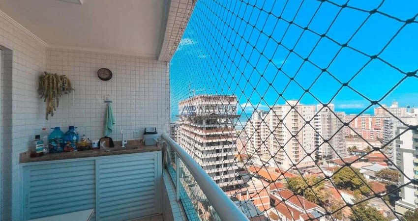 Apartamento à Venda em Praia Grande, 2 quartos,2 banheiros e 2 vagas demarcadas