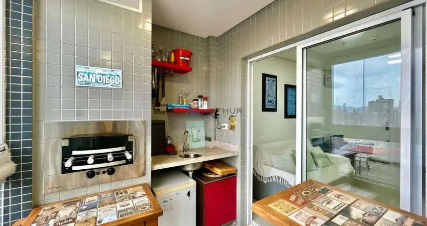 Apartamento à venda em Praia Grande no Boqueirão, 01 dormitório, 01 vaga