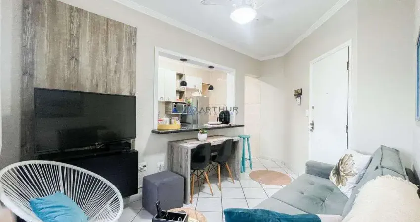 Apartamento  à Venda em Praia Grande com 1 quarto, 1 banheiro, 1 vaga e 37m²