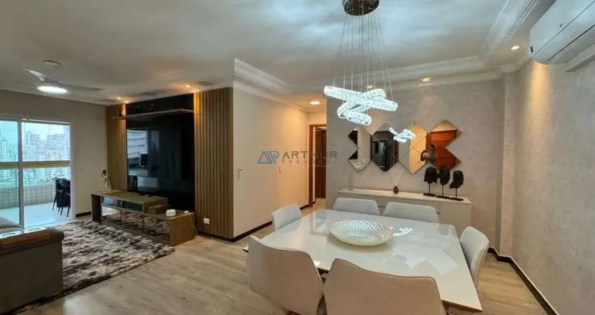 Apartamento à venda em Praia Grande na Tupi com 3 Suítes