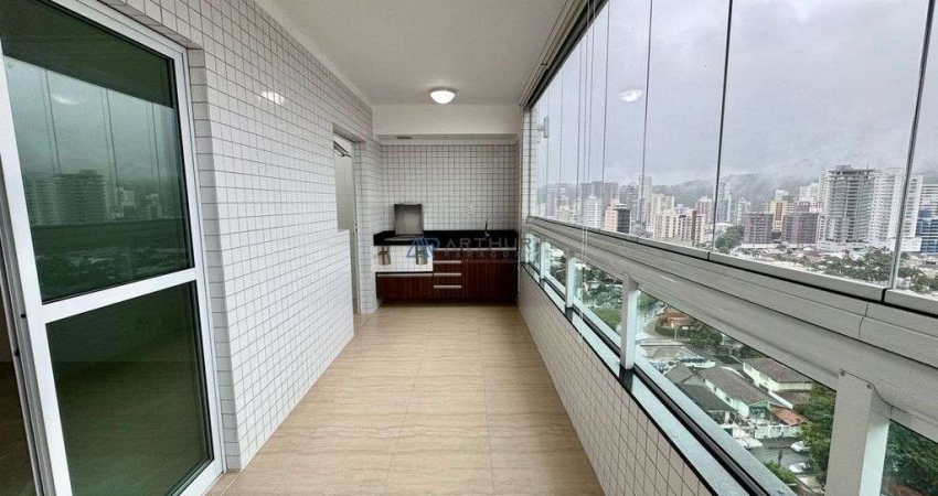 Apartamento à venda em Praia Grande no Canto do Forte com 2 Suites