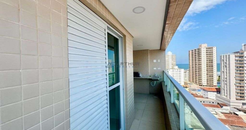 Apartamento à venda em Praia Grande com 2 dormitórios, 01 Suíte, Lazer Completo