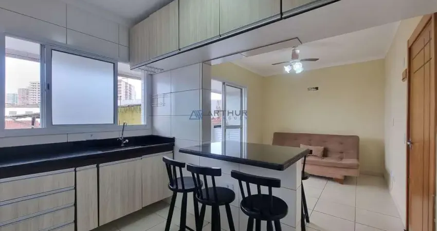 Apartamento à venda em Praia Grande no Caiçara com 2 quartos, 1 suíte, 64m²