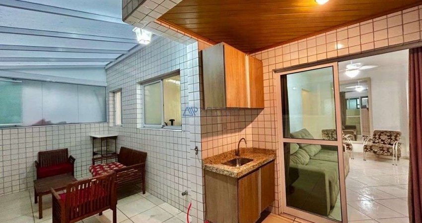 Apartamento Garden à venda em Praia Grande, 2 dormitórios e amplo quintal