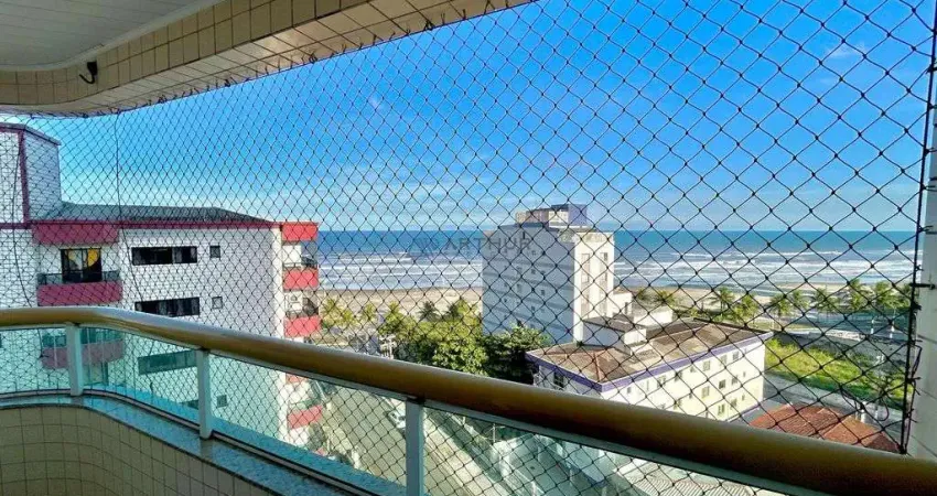 Apartamento à venda em Praia Grande com vista mar com 1 dormitório e 1 vaga