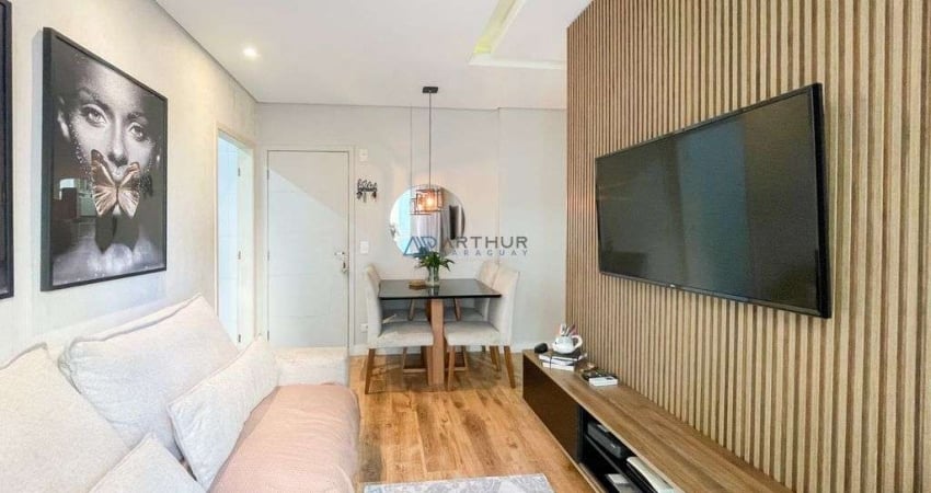 Apartamento  à Venda em Praia Grande com 1 quarto, 1 banheiro, 1 vaga e  42m²