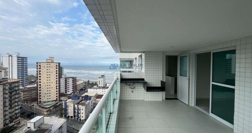 Apartamento à Venda em Praia Grande no Caiçara, 2 suítes, 1 vaga e 80m²
