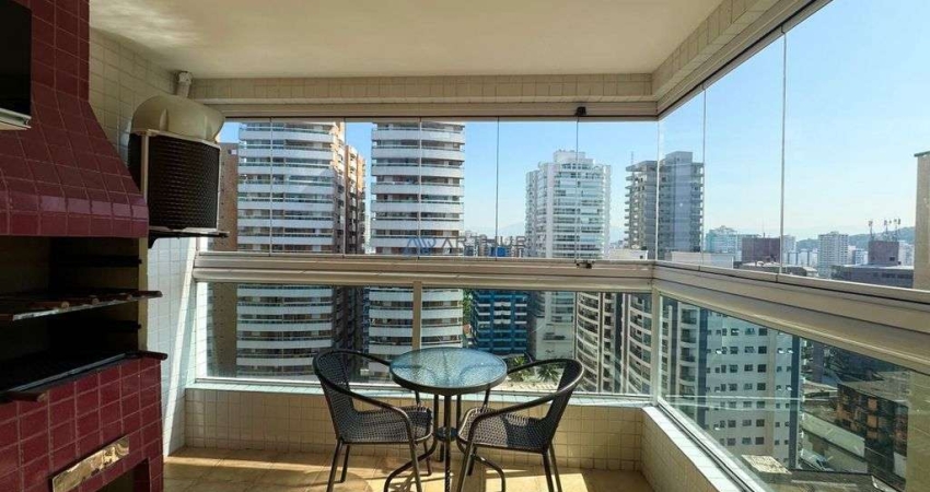 Apartamento à venda em Praia Grande no Canto do Forte com 02 quartos, 01 suíte