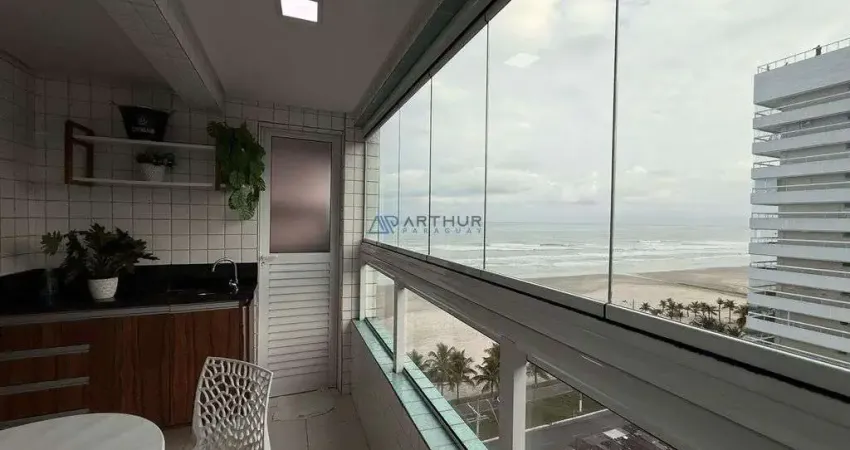 Apartamento à venda em Praia Grande 1 dormitório - Vista Mar