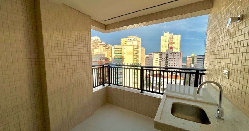 Apartamento novo à venda em Praia Grande com 2 quartos e lazer completo