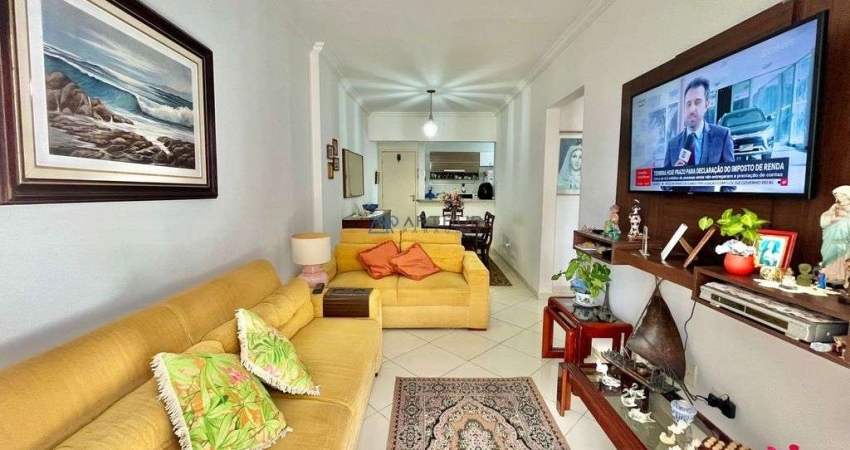 Apartamento à Venda em Praia Grande no Caiçara, 2 quartos, 1 vaga - Mobiliado