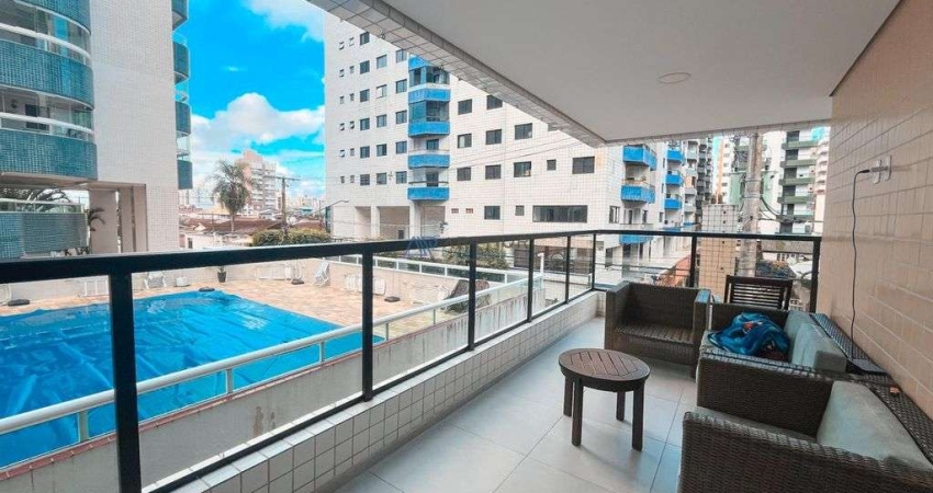 Apartamento à venda em Praia Grande com 2 quartos,1 banheiros, 1 vaga e 71m