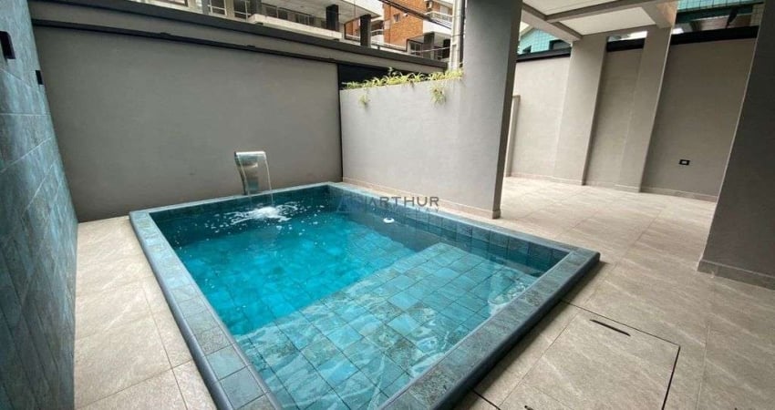 Sobrado de condomínio à venda Canto Forte - 2 quarto 2 suítes -200M da Praia