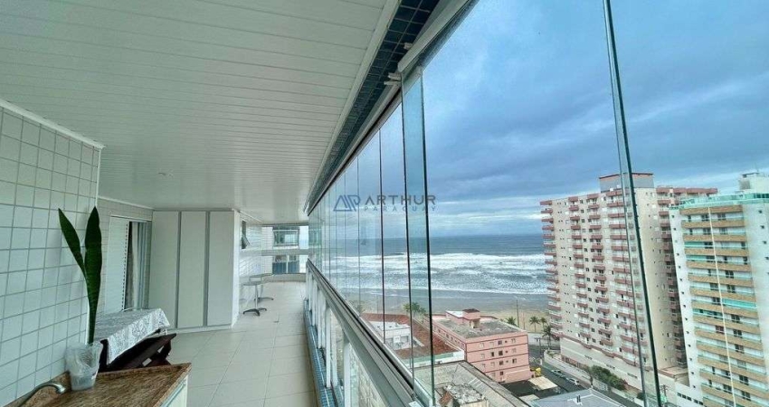 Apartamento à venda em Praia Grande no bairro da Tupi com 03 suítes e 152 m²