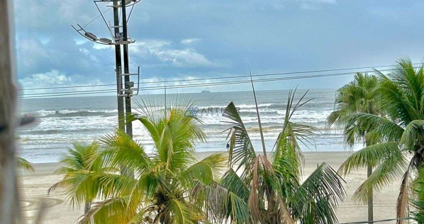 Apartamento à venda em Praia Grande frente mar de 1 dormitório com vaga