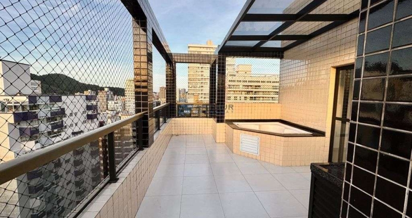 Apartamento à venda em Praia Grande no Canto do Forte com 3 suites