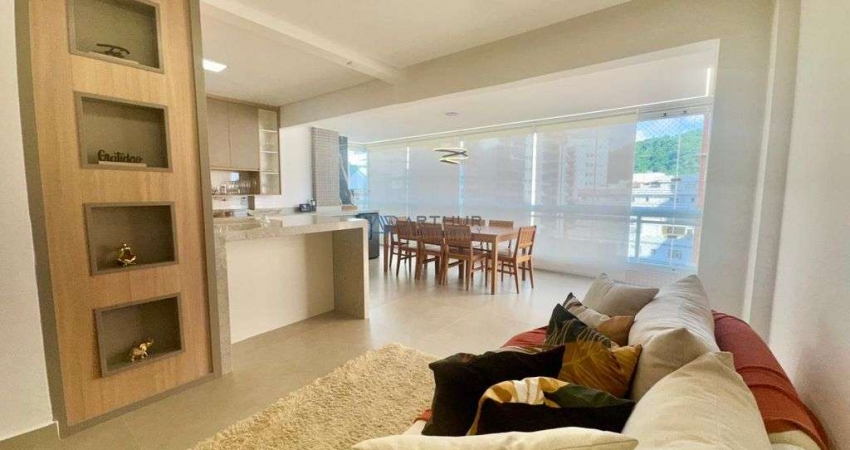 Apartamento á venda em Praia grande Canto do Forte Vista Mar
