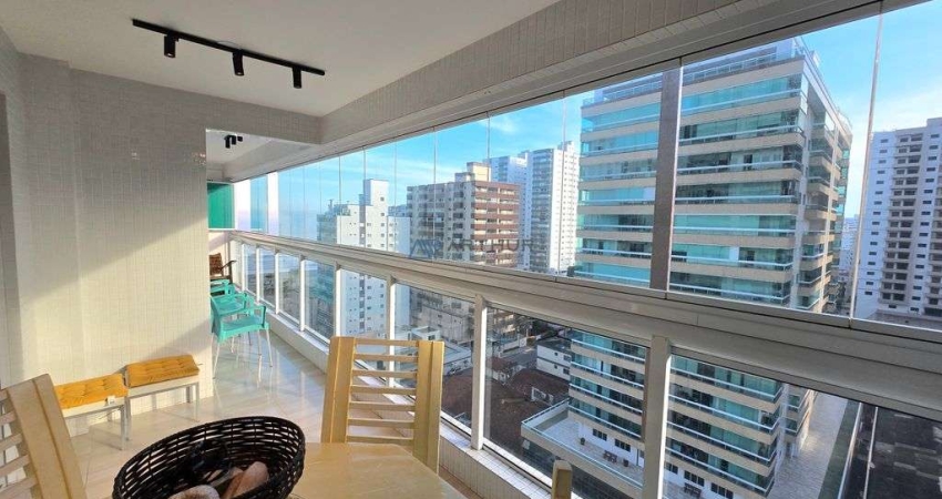 Apartamento à venda em Praia Grande no Caiçara com lazer completo
