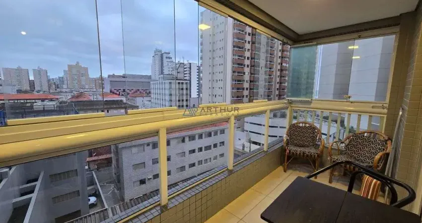 Apartamento à venda No Boqueirão em Praia Grande, 1 dorm. com suite