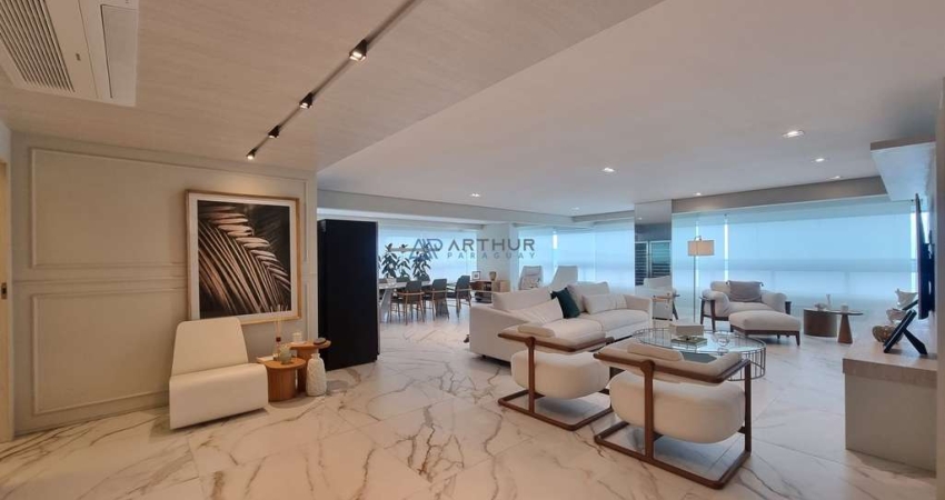 Apartamento em Praia Grande, Guilhermina com 4 quartos, 4 suítes, 295m²